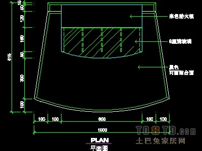 填单台、柱子、营业厅门面实套装修施工图纸、详图15...