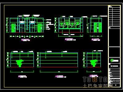 教学楼装修施工图纸、详图1套