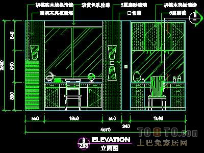 别墅实套、实用本色场景详图B-2套