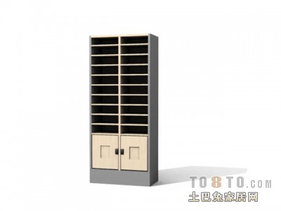 办公柜3d模型下载