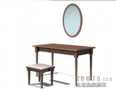 宾馆家具3d模型下载