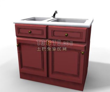 厨具3d模型下载