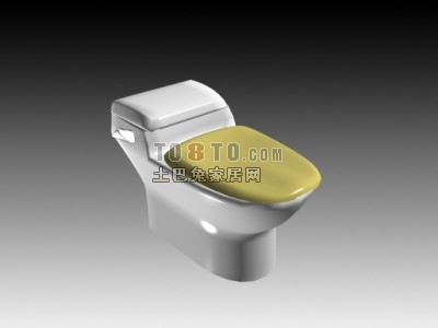 坐便器3d模型下载