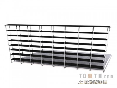 办公柜3d模型下载