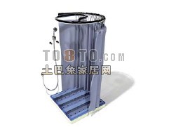 淋浴房3d模型下载