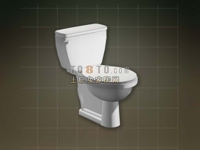 坐便器3d模型下载