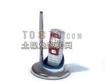 灰色IT设备3d模型下载