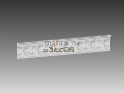 欧式构件3d模型下载