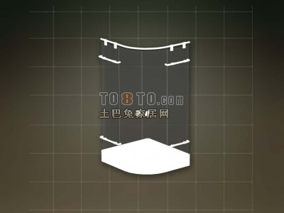 淋浴房3d模型下载