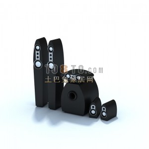 习利法典音响3d模型下载