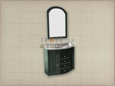 卫浴镜3d模型下载