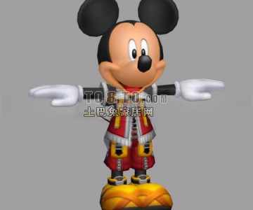 简单卡通3d模型下载