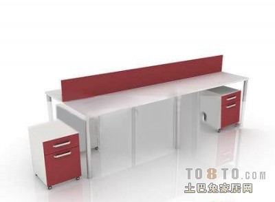办公桌3d模型下载