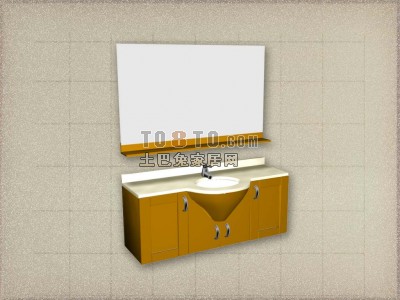卫浴镜3d模型下载
