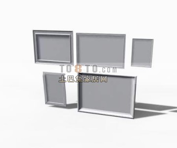 相框3d模型下载
