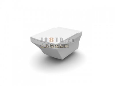 智能座便器3d模型下载