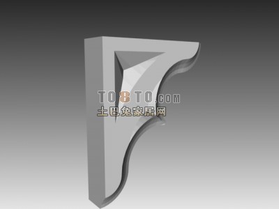 欧式构件3d模型下载