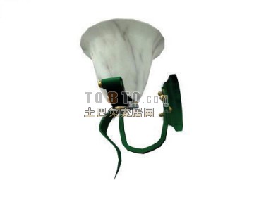 花瓣壁灯3d模型下载
