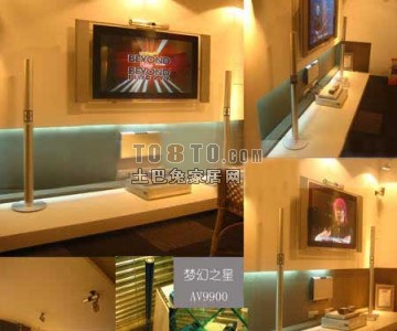 家庭影院3d模型下载