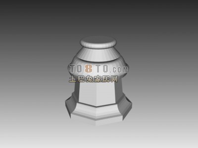 欧式构件3d模型下载