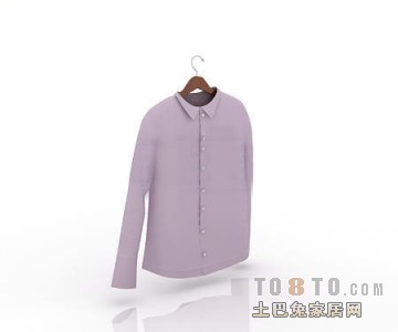 衣服衣架3d模型下载