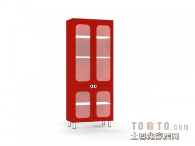 办公柜3d模型下载