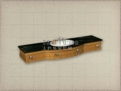 洗面盆3d模型下载