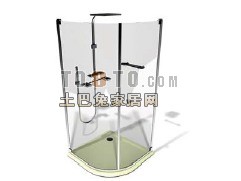 淋浴房3d模型下载