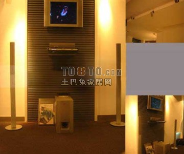 家庭影院3d模型下载