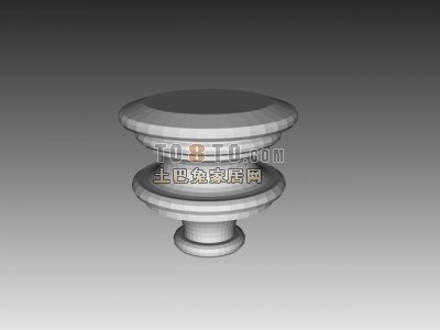 欧式构件3d模型下载