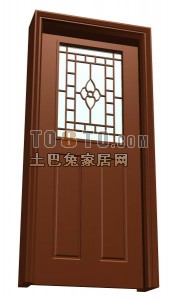 门3d模型下载