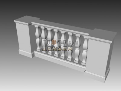欧式构件3d模型下载