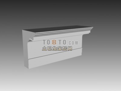 欧式构件3d模型下载