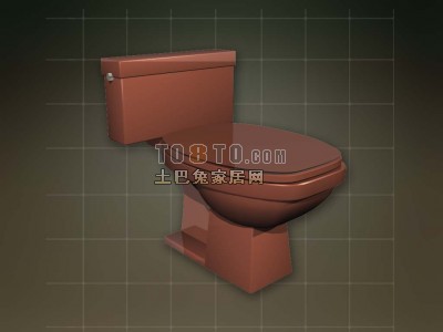 坐便器3d模型下载