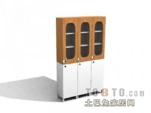 办公柜3d模型下载