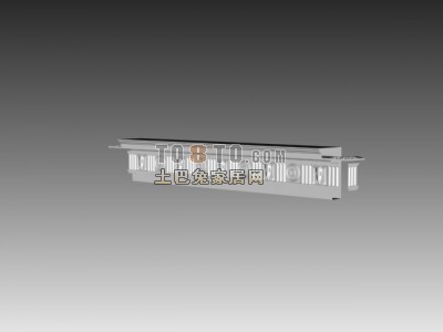 欧式构件3d模型下载