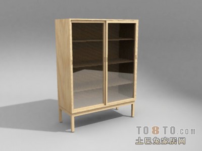 办公柜3d模型下载