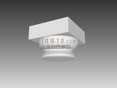 欧式构件3d模型下载
