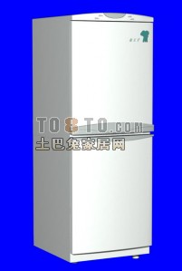 tcl冰箱3d模型下载