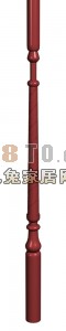中式柱子3d模型下载
