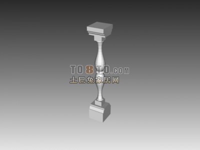 欧式构件3d模型下载