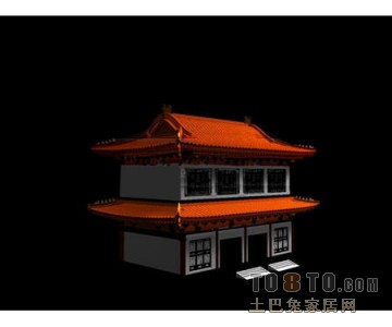 户外max建筑3d模型下载