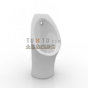 小便斗3d模型下载