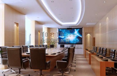 会议室3d模型下载