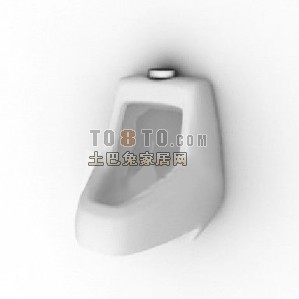 小便斗3d模型下载