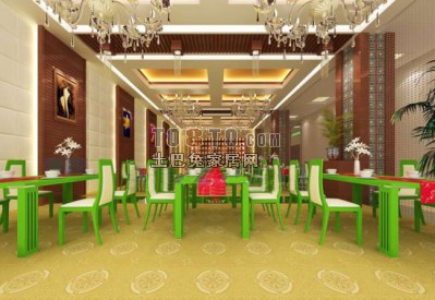 餐馆3d模型下载