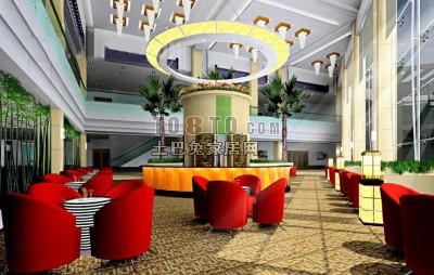 酒店3d模型下载