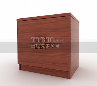 中式柜子3d模型下载