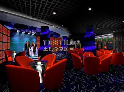 酒吧43d模型下载