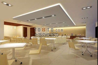 餐馆3d模型下载
